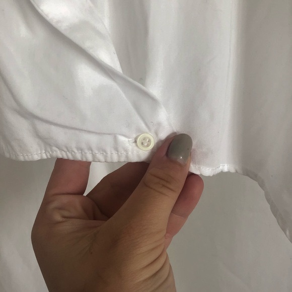 Zara Wrap High-Low Blouse/Shirt - Picture 3 of 5